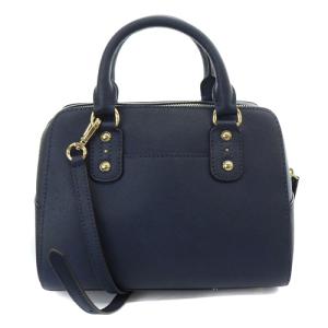 MICHAEL KORS ボストンバッグ ハンドバッグ ショルダーバッグ 2way ロゴ 紺 ネイビー