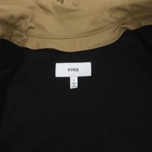 HYKE ライナー付トレンチコート ロング ダブル 1 ベージュ