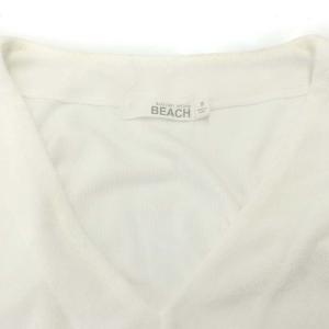 BAREFOOT DREAMS カフタンドレス コージーテリー ワンピース ロング ミモレ S 白 ホワイト SH