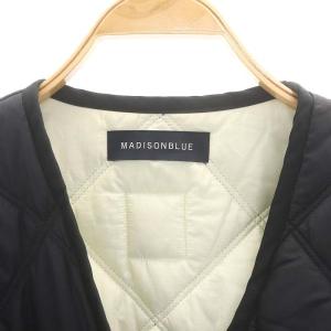 MADISONBLUE LINER COAT D QUILTING COAT 01 ブラック