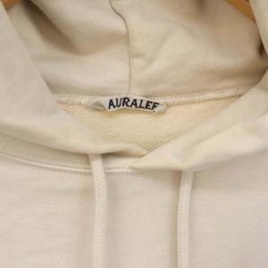 AURALEE ORGANIC COTTON COMPACT GRADATION DYED SWEAT P/O PK パーカー スウェット