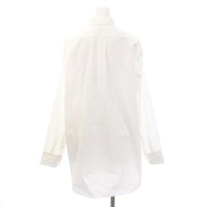 BLAMINK 22AW コットン レギュラーカラーシャツ 長袖 コットン 36 白 ホワイト