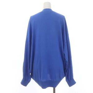 ENFOLD 23SS HEXAGON CARDIGAN カーディガン 38 ブルー