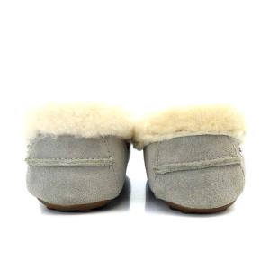 UGG australia ソラーナ ローファー Solana Loafer スリッポン リボンモチーフ スエード US6 23cm グレー