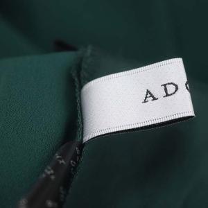 ADORE 22AW バックサテンクレープテーパードパンツ 36 緑 グリーン