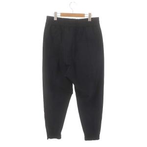 Marcelo Burlon 裾ジップ ジョガーパンツ センターシーム 42 黒 ブラック