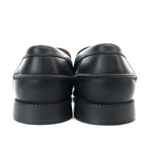 TOD'S ローファー Tタイムレス スクエアトゥ レザー 23.5cm ブラック