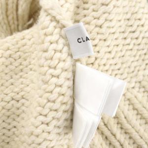CLANE 23AW CHUNKY CABLE HAND KNIT TOPS ニット セーター チャンキーケーブルハンドニット ウール
