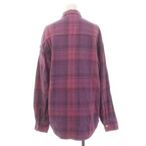 REMI RELIEF チェックネルシャツ LAppartement取り扱い カジュアル 長袖 F ピンク