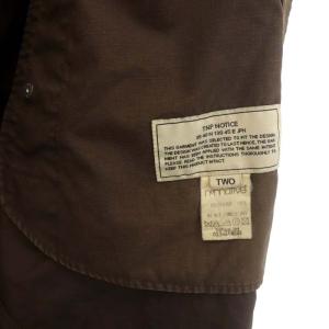 nonnative フード付2WAYコート ミドル 薄手 2 M 茶 ブラウン