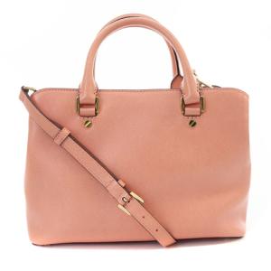 MICHAEL KORS サヴァンナ ハンドバッグ ショルダーバッグ 2way レザー ロゴ ピンク