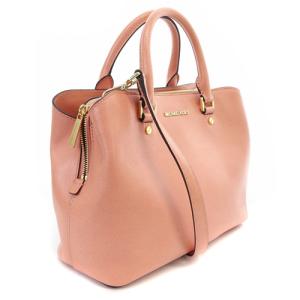 MICHAEL KORS サヴァンナ ハンドバッグ ショルダーバッグ 2way レザー ロゴ ピンク