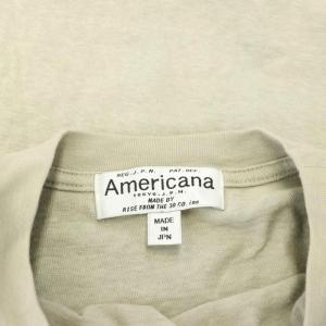 AMERICANA 23SS Deuxieme Classe取り扱い HEY DUDE Tシャツ カットソー 半袖 ロゴ グレー