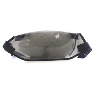 DSQUARED2 MERT&MARCUS ウエストバッグ ボディバッグ スケルトン プリント 黒 ブラック