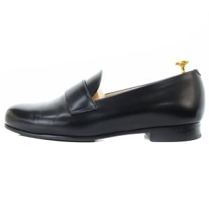 foot the coacher フレンチローファー レザー 8.5 26.5cm 黒 ブラック FTC2012005