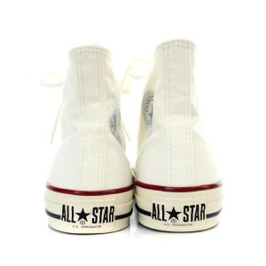 CONVERSE ALL STAR US HI チャックテイラー スニーカー ハイカット キャンバス US4.5 23.5cm 白 ホワイト