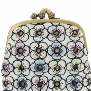 mina perhonen 22SS piha カドルパース ポーチ ホワイト ブラック