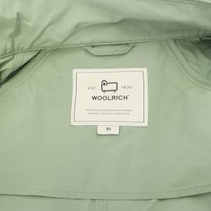 WOOLRICH アノラックブルゾン アウター フード付き XS ミントグリーン