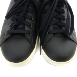 adidas Originals スタンスミス STAN SMITH MULE サンダル スニーカー レザー 23.5cm 黒 ブラック 緑 グリーン FX5858