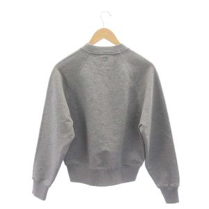 AMI Alexandre Mattiussi TONAL ADC SWEATSHIRT スウェット トレーナー ロゴ刺繍 XS グレー
