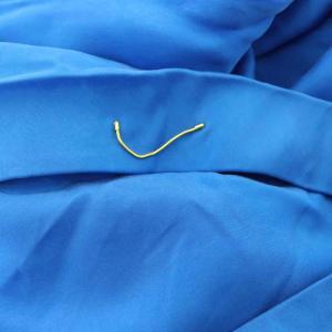 L'Appartement 22AW Feminity Skirt フレアスカート イージー ミモレ ロング 34 XS 青 ブルー 22060560400230