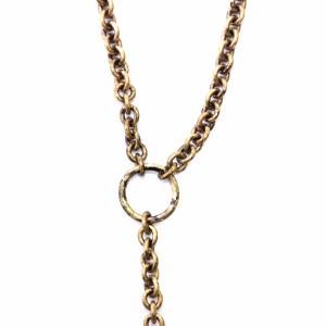 Plage 23AW chain サスペンダー チェーン アンティーク調 ゴールドカラー 24090922702010