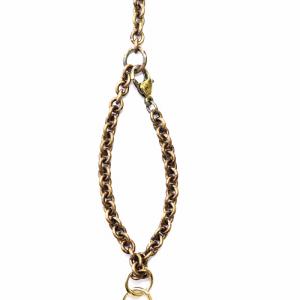 Plage 23AW chain サスペンダー チェーン アンティーク調 ゴールドカラー 24090922702010