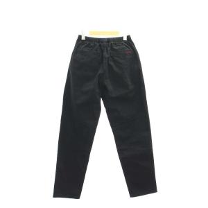 GRAMiCCi ORGANIC COTTON TWILL パンツ コットンツイル テーパード S 黒 ブラック G102-OGT