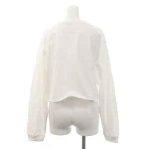 Deuxieme Classe 23AW BTN Short Tシャツ カットソー 長袖 ショート丈 クロップド丈 M 白 ホワイト