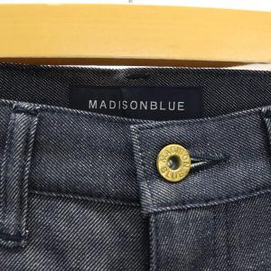 MADISONBLUE 20SS ハイウエストデニムパンツ ジーンズ テーパード コットン 02 M 紺 ネイビー
