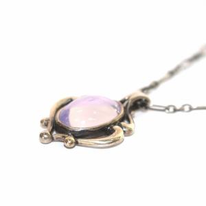 GEORG JENSEN 2019 ヘリテージペンダント ネックレス 925S ライラッククォーツ シルバー パープル