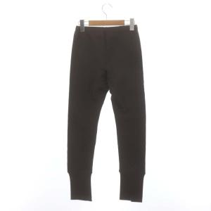 AMERICANA THERMAL LEGGINGS ドゥーズィエムクラス取扱い レギンス イージーパンツ 999 XS 茶 ブラウン