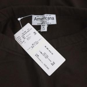 AMERICANA THERMAL LEGGINGS ドゥーズィエムクラス取扱い レギンス イージーパンツ 999 XS 茶 ブラウン