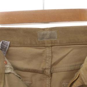 MOTHER INSIDER CROP STEP FRAY コーデュロパンツ カットオフ 26 ベージュ