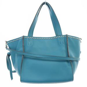 BELLE MINI WITH STUDS バッグ 2way ブルー（2024/05/21買取
