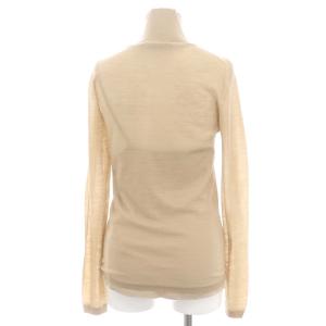 Max Mara 23年製 ハイネックニット セーター 長袖 プルオーバー キャミソール付き キャメル