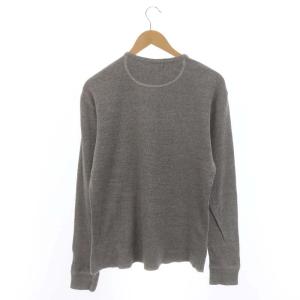 RRL ヘンリーネック 長袖 サーマルカットソー Tシャツ 長袖 S グレー