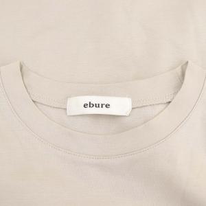 ebure ハーフスリーブ Tシャツ プルオーバー ベージュ