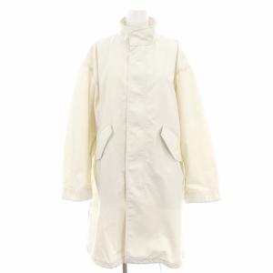 23SS フィールドコート スプリングコート ロング コットン 36 アイボリー