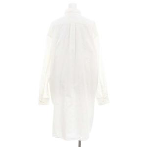 Plage 22AW washシャツドレス ワンピース ロング 長袖 白 ホワイト