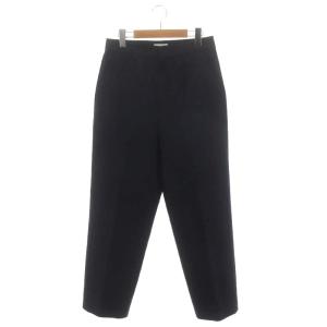 23AW ドットジャガードペグトップパンツ テーパード センターシーム 38 濃紺 ダークネイビー