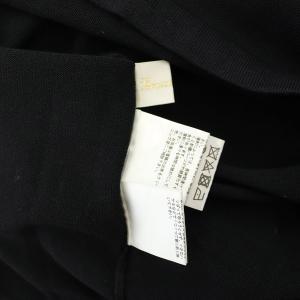 Grace Class 22AW ナンバーモチーフ半袖ニット カットソー クルーネック ビジュー スタッズ 36 黒 ブラック