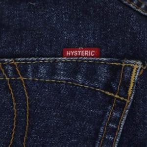 HYSTERIC GLAMOUR ウミヘビ ツギハギ フレアデニムパンツ ジーンズ S 青 ブルー