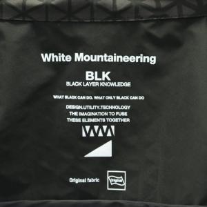 White Mountaineering 22SS BLACK LAYER KNOWLEDG マウンテンジャケット S ブラック