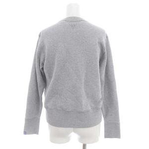 LOOPWHEELER コットンスウェットトップス トレーナー 長袖 プルオーバー S グレー