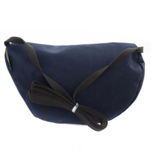 Hervé Chapelier コーデュラナイロンショルダーバッグ XS ネイビー 