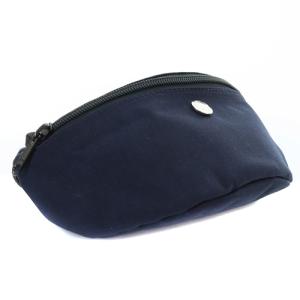 Hervé Chapelier コーデュラナイロンショルダーバッグ XS ネイビー 