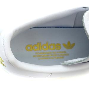 adidas Originals 22年製 STAN SMITH FS FTWWHT スニーカー レザー 24.5cm 白 ホワイト HQ7054