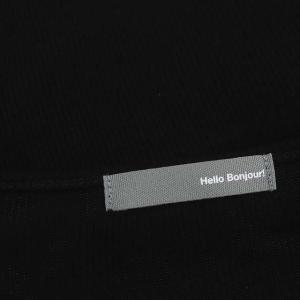 L'Appartement 23SS Soft Stretch Rib Tank Top タンクトップ カットソー ノースリーブ 黒 ブラック