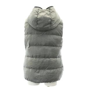 DUVETICA FEBEDUE ダウンベスト ジップアップ ベスト 40 グレー